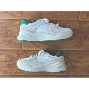NEW LATTIER WOMEN’S SNEAKERS SIZE 8 - 2 Tone White & Forest Green